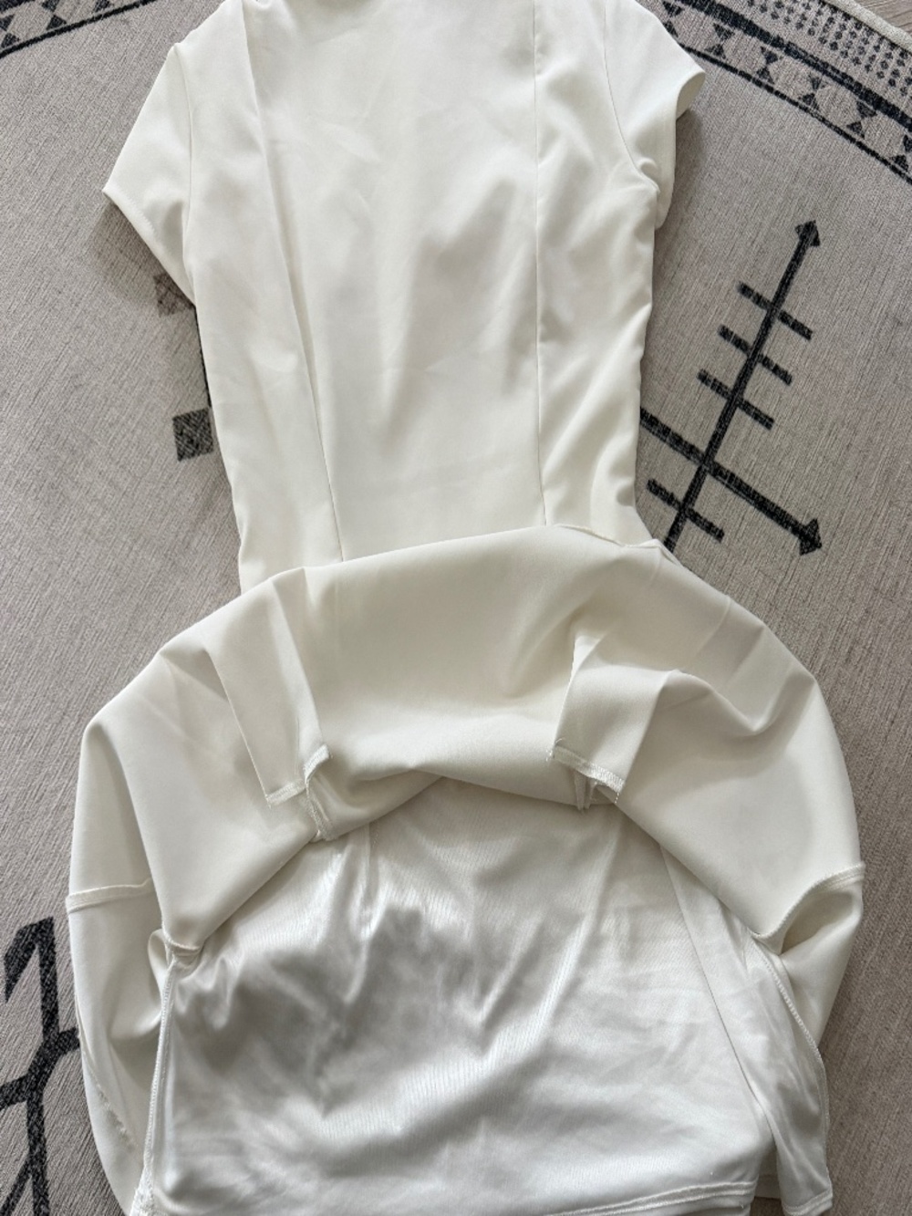 ZARA BOX PLEAT SHIRT DRESS - Picture 3 of 4